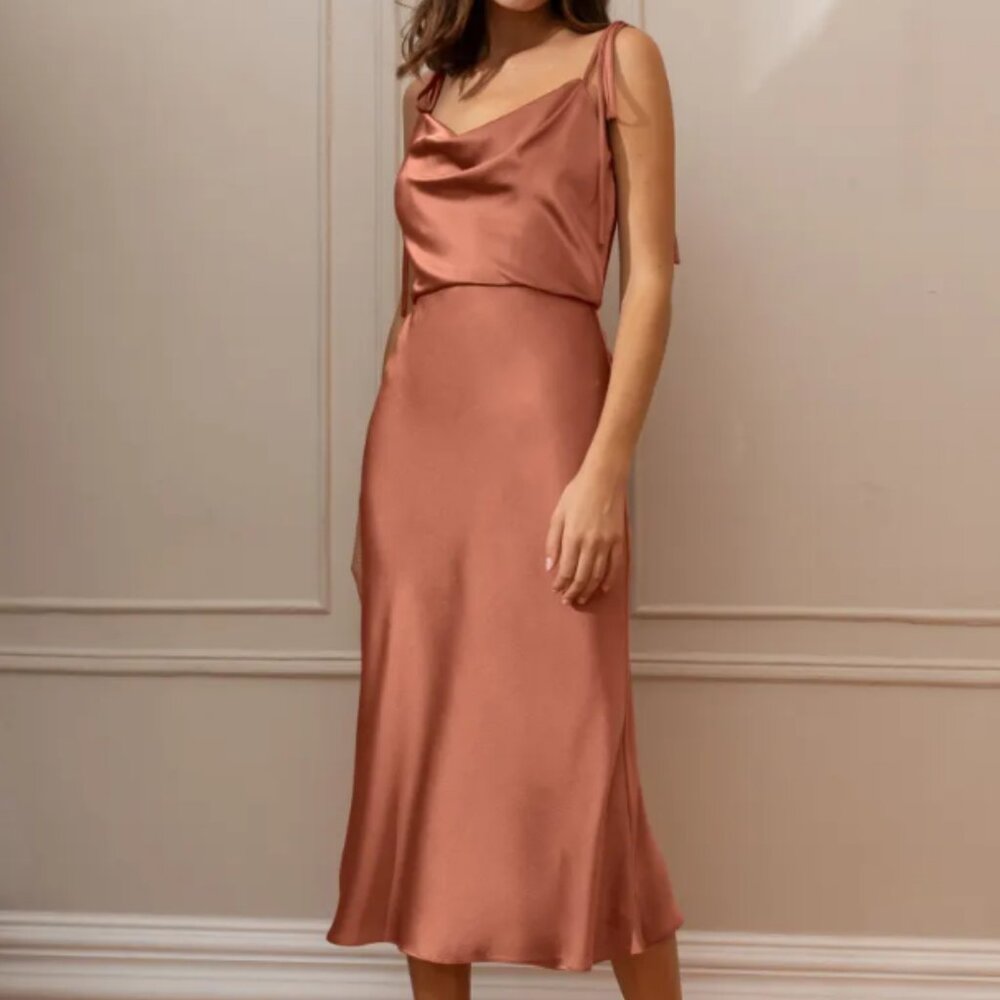 Jenny Yoo Kat Dress - Size 12 - Canyon Sunset